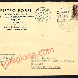 ae6447 - CARTOLINA D'EPOCA -  Firenze  Città - Pietro Porri