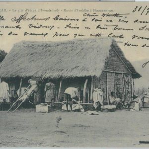 80153 -  MADAGASCAR -  Vintage Postcard -  IVONDROKELY  1909 - Very Nice!!