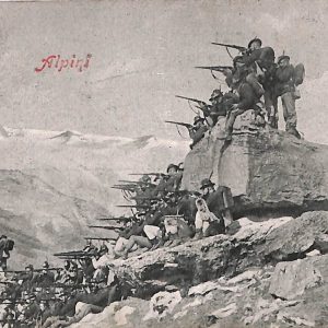 ac6806 - CARTOLINA D'EPOCA - REGGIMENTALI - Alpini  1903