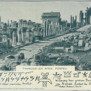 80170 - ALGERIA  Algérie - VINTAGE POSTCARD - Thamusis ARCHEOLOGY