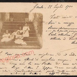 ae4624 - CARTOLINA D'EPOCA - Caserta Provincia - Gaeta  1900