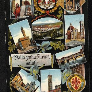 ae6472 - CARTOLINA D'EPOCA -  Firenze  Città - Panorama  1912