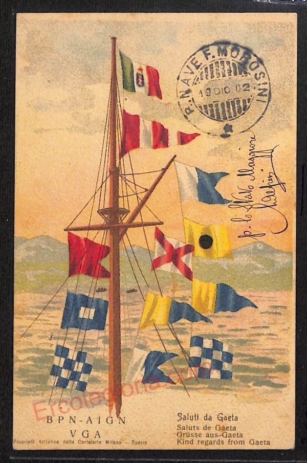 ae4625 - CARTOLINA D'EPOCA - Caserta Provincia - Gaeta