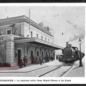 ae4633 - CARTOLINA D'EPOCA - Caserta Provincia - Sparanise  1904