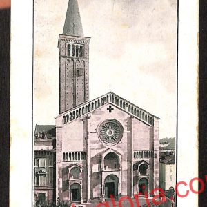 ah7449 - CARTOLINA D'EPOCA - Piacenza Città - La Cattedrale