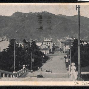ab6049 - CARTOLINA  D'EPOCA - Como Città : VIA TOLOMEO GALLIO