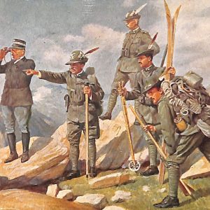 ac6835 - CARTOLINA D'EPOCA - REGGIMENTALI - Alpini  1926