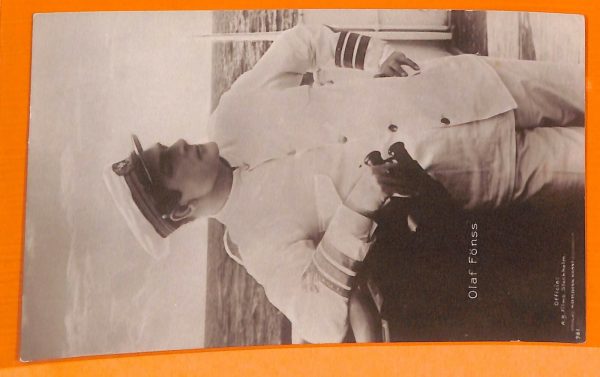 AA8587 - VINTAGE POSTCARD - CINEMA ACTOR : OLAF FONSS