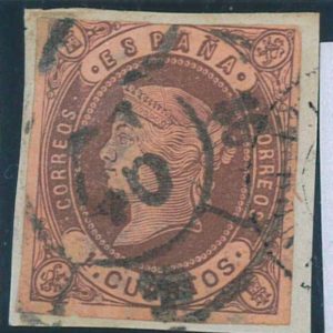P3288 D - SPAIN EDIFIL NR. 58, R.C. NR 46 VERY FINE