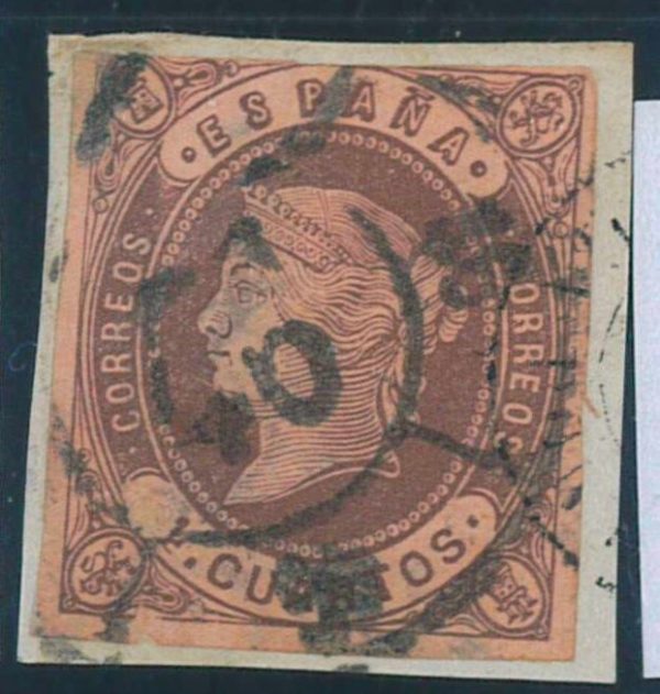 P3288 D - SPAIN EDIFIL NR. 58, R.C. NR 46 VERY FINE