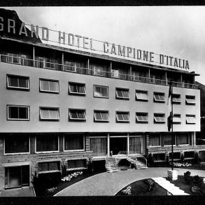 ab6058 - CARTOLINA  D'EPOCA - Como Città : GRAND HOTTEL CAMPIONE D'ITALIA