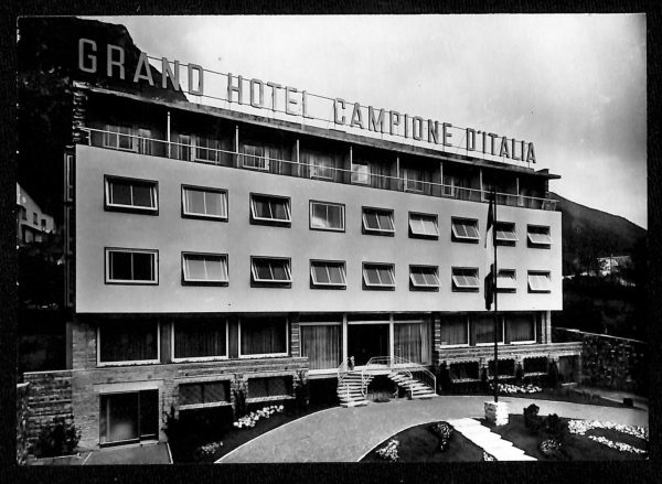 ab6058 - CARTOLINA  D'EPOCA - Como Città : GRAND HOTTEL CAMPIONE D'ITALIA