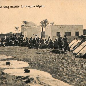 ac6843 - CARTOLINA D'EPOCA - REGGIMENTALI - Alpini  1912