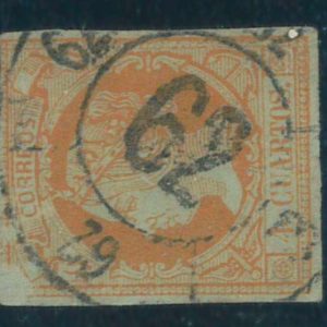 P3288 G - SPAIN , EDIFIL NR. 52 RC 62