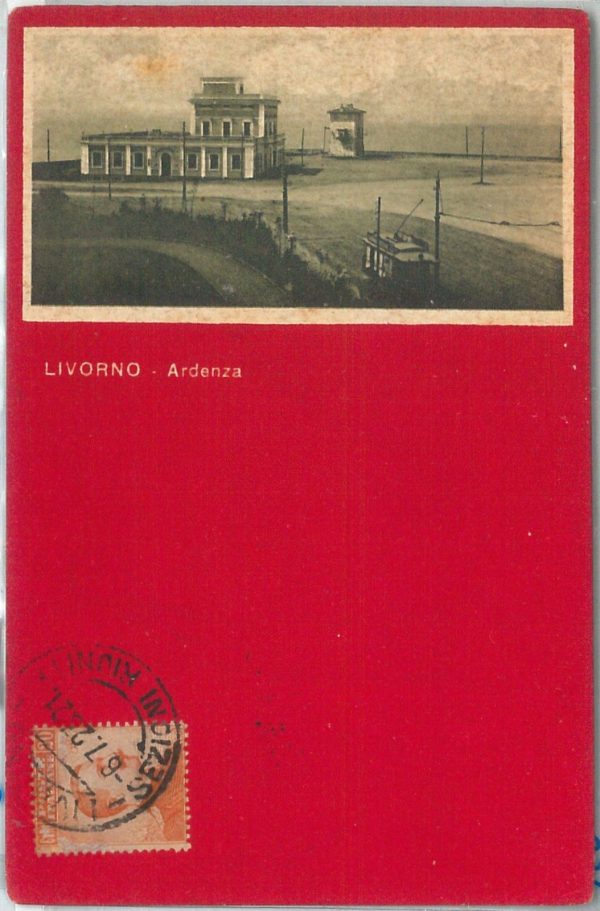 73365  - CARTOLINA d'Epoca: LIVORNO Città -  ARDENZA 1923