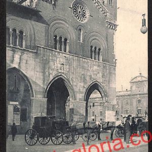 ah7463 - CARTOLINA D'EPOCA - Piacenza Città - Palazzo Gotico