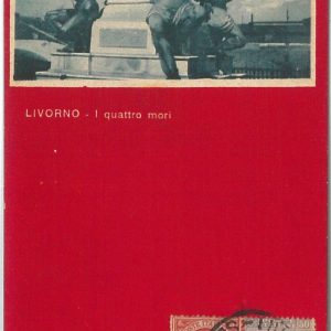 73368  - CARTOLINA d'Epoca: LIVORNO Città -  I QUATTRO MORI 1923