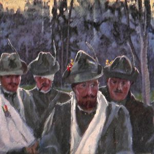 ac6854 - CARTOLINA D'EPOCA - REGGIMENTALI - Alpini