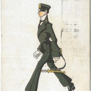 73380  - CARTOLINA d'Epoca: LIVORNO Città -   ILLUSTRATA Accademia Navale 1925