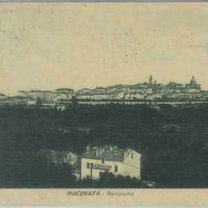 85527 - CARTOLINA d'Epoca: MACERATA città -  PANORAMA  1929