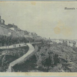 85535  - CARTOLINA d'Epoca: MACERATA città -  PANORAMA  1927