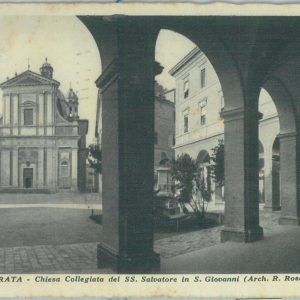 85529 - CARTOLINA d'Epoca: MACERATA città -  San Salvatore in San Giovanni 1933