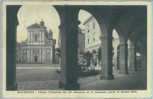 85529 - CARTOLINA d'Epoca: MACERATA città -  San Salvatore in San Giovanni 1933