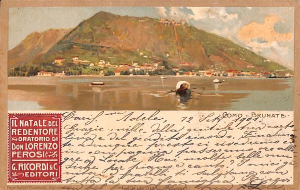 ab6072 - CARTOLINA  D'EPOCA - Como Città 1901