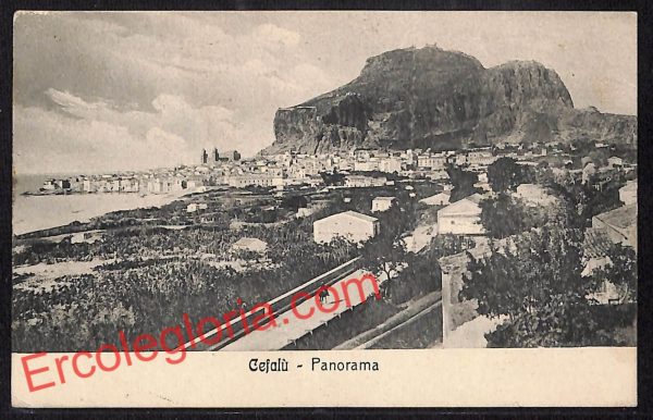 ah5099 - CARTOLINA D'EPOCA - Palermo Provincia - Cefalù