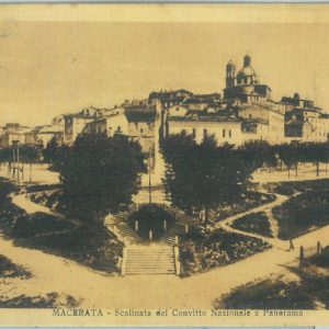 85542 - CARTOLINA d'Epoca: MACERATA città -  CONVITTO NAZIONALE