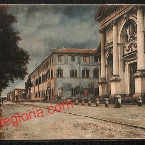ah7471 - CARTOLINA D'EPOCA - Piacenza Città - Chiesa di S. Agostino