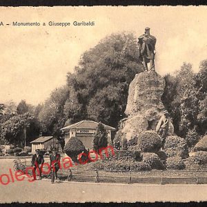 ah7474 - CARTOLINA D'EPOCA - Piacenza Città - Monumento a  Giuseppe Garibaldi