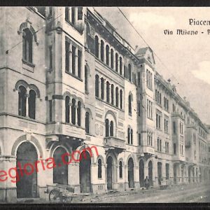 ah7475 - CARTOLINA D'EPOCA - Piacenza Città - Via Milano