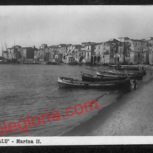 ah5104 - CARTOLINA D'EPOCA - Palermo Provincia - Cefalù