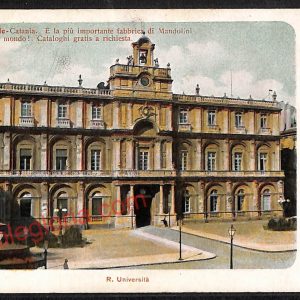 ae4665 - CARTOLINA D'EPOCA - Catania Città - La Mondiale