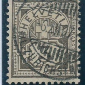 P3289 A - SWITZERLAND 1906 , CAT,NR. 81 USED