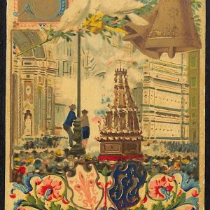 ae6508 - CARTOLINA D'EPOCA - Firenze Città - Il Carro del Sabato Santo