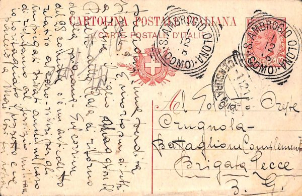 ab6094 - CARTOLINA  D'EPOCA - Como Città