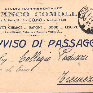 ab6096 - CARTOLINA  D'EPOCA - Como Città : FRANCO COMOLLI