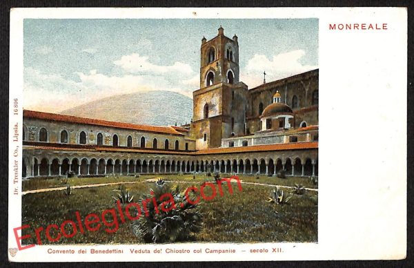 ah5125 - CARTOLINA D'EPOCA - Palermo Provincia - Monreale