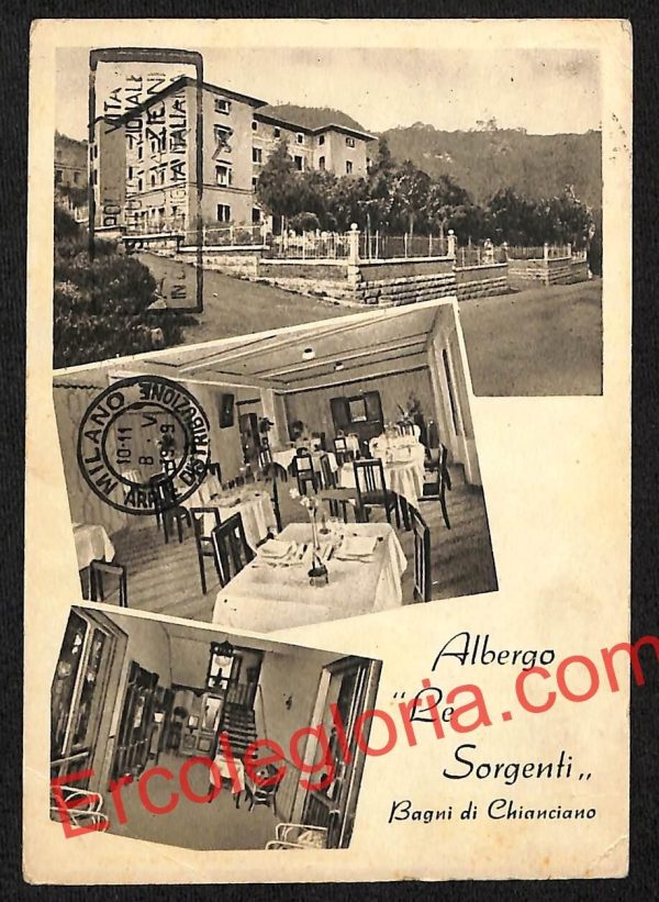 ai5570 - CARTOLINA D' EPOCA - Siena Provincia - Chianciano Terme