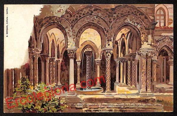 ah5126 - CARTOLINA D'EPOCA - Palermo Provincia - Monreale