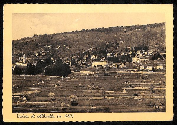 ab6105 - CARTOLINA  D'EPOCA - Como Provincia : ALBAVILLA 1954