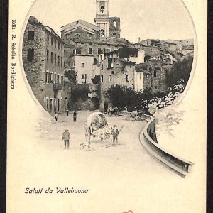 ag4806 - CARTOLINA D'EPOCA - Imperia Provincia - Vallebona