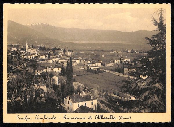 ab6108 - CARTOLINA  D'EPOCA - Como Provincia : ALBAVILLA 1935