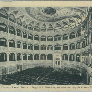 85552  - CARTOLINA d'Epoca: MACERATA città -  TEATRO 1930