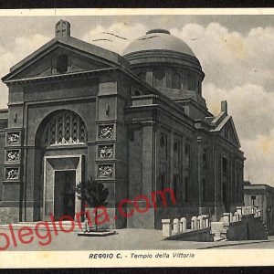 ah9443 - CARTOLINA D'EPOCA - Reggio Calabria Città - Tempio della Vittoria