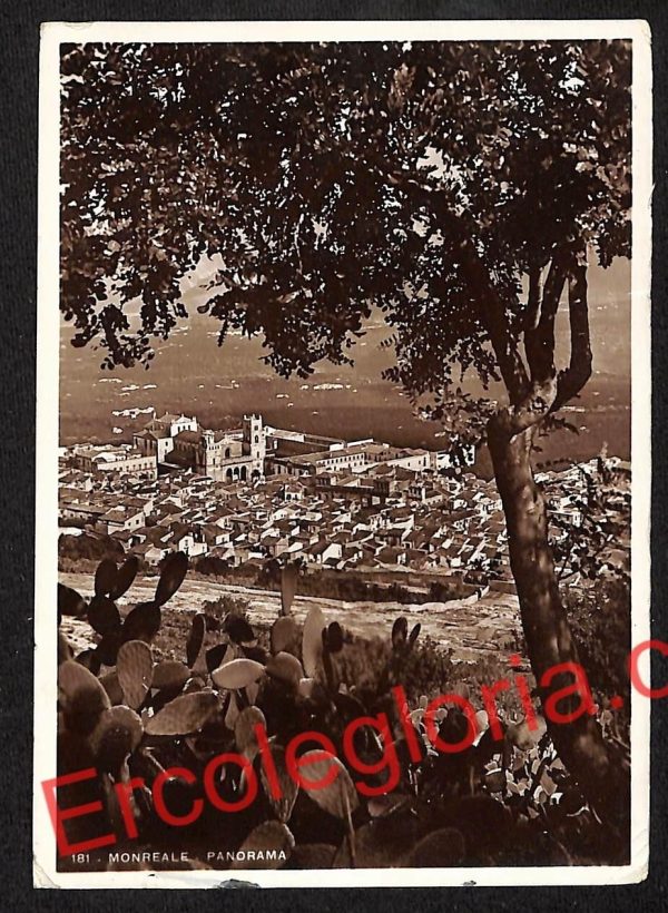 ah5131 - CARTOLINA D'EPOCA - Palermo Provincia - Monreale