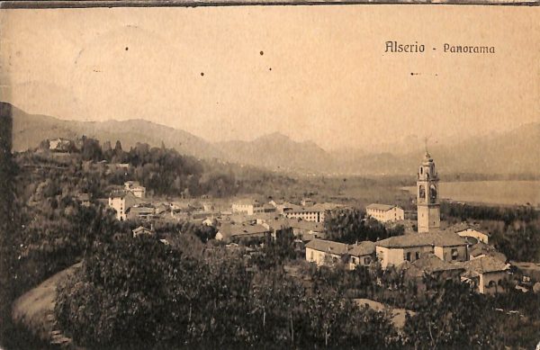 ab6120 - CARTOLINA  D'EPOCA - Como Provincia : ALSERIO 1922