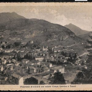 ab6125 - CARTOLINA  D'EPOCA - Como Provincia : ASSO 1943